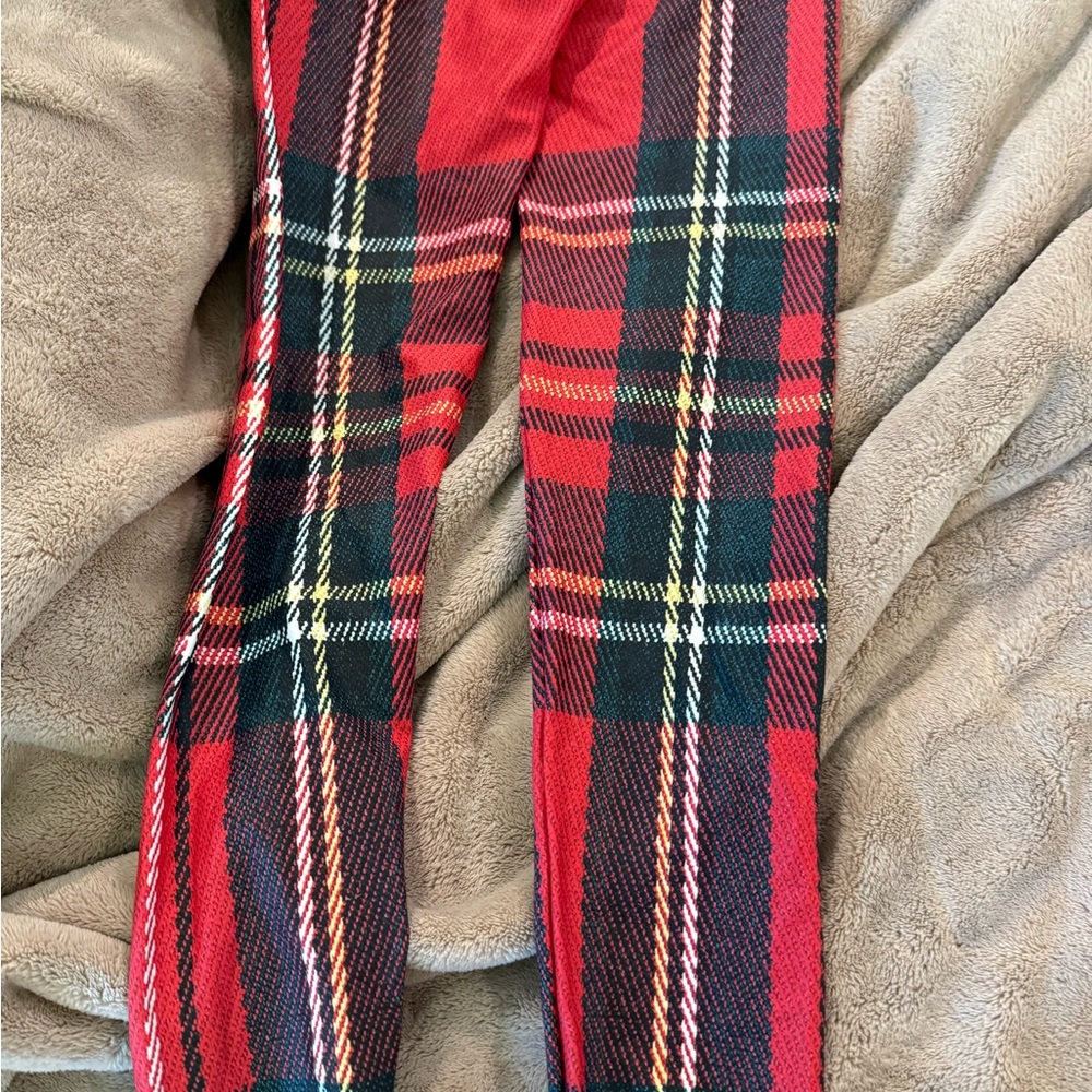 Goldsheep Vibrant Tartan Leggings